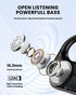 Open Ear Bluetooth 5.3 Headphones, 30H Playback, Lightweight Wireless Earbuds with Ear-Hook for Running, Black