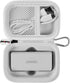 Boobowl Case for Anker Nano Portable Charger Power Bank 5,000mAh with Built-in Lightning Connector - White