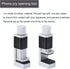 MECCANIXITY Adjustable Phone Repair Clamp Clip for Tablet LCD Screen Replacement, Pack of 8 (Silver+Black)