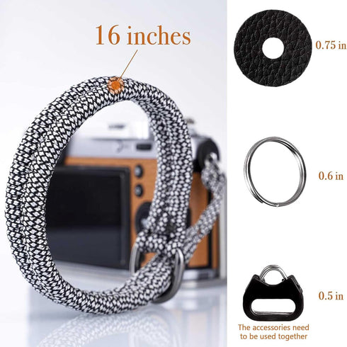 Quick Release Wrist Strap for DSLR/Mirrorless Cameras - AQAREA