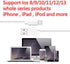 sharllen 5 Pack iPhone Charger Cable 6FT USB Fast Charging Syncing Cords for iPhone 14/13/12/11/XS/Max/XR/X