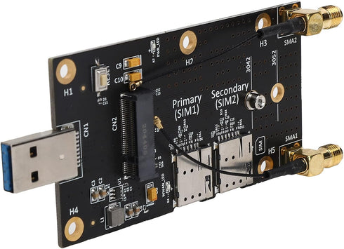 Ngff M.2 to USB 3.0 Adapter with SIM Card Slot for 3G/4G/5G Module Connector
