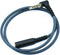 50cm Right Angle 4 Pole 3.5mm Male to 4 Pole 3.5mm Female Stereo Audio Extension Cable Adapter