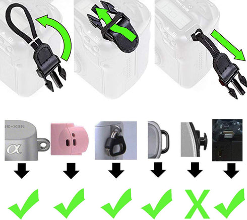 Camera Neck Straps with Quick Release for DSLR or Binoculars