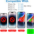 Mothca for iPhone 16e/iPhone 14/iPhone 13/13 Pro (6.1-inch) Matte Privacy Screen Protector with Alignment Sticker, Full