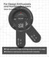 Aulumu G05 Air for MagSafe Grip Stand | Rotation Angle Adjustment | Aluminium Alloy Ultra Light & Ultra Thin | with Box
