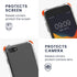 kwmobile Crossbody Case for iPhone SE (2022/2020) / iPhone 8 / 7 - Clear TPU Cover with Lanyard Strap