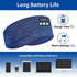 Sleep Headphones Headband Wireless for Sleeping Side Sleepers - Adjustable Bluetooth Headphones for Women Men (Blue)