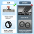 QxbBox Magnetic Silicone Ring Grip Phone Holder, Rotating Finger Loop Ring Grip Holder, Soft and Portable, Strong