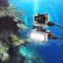 Suptig Housing Rechargeable Waterproof Case for GoPro Hero 4/3+/3, Underwater Charge Use up to 131ft (40m)