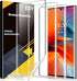 EGV 3 Pack Samsung Galaxy S22 Ultra Screen Protector, Touch Sensitive, Anti-Scratch 3D Curved TPU, Bubble Free