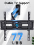 Pipishell Full Motion TV Wall Mount for Most 26-60 inch Flat & Curved TVs, Adjustable Bracket, Max VESA 400x400mm