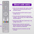 MYHGRC 8 1 Universal Remote Control for TVs, DVD/Blu-Ray Player, Streaming Players, Soundbar Speaker, Cable Box