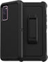 DEFENDER Case for Samsung Galaxy S20 FE 5G - Black, with Holster Belt Clip