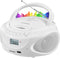 Gelielim Portable CD Player Boombox with AM/FM Radio, Bluetooth Speaker, Supports CD/USB/SD/BT/AUX, Gifts for Parent