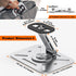 BAISHUN 3-in-1 1/4-Inch Setup, 360-degree Projector Stand Desk, Wall and Ceiling Mount with Thread, Foldable, Easy