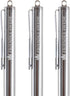 The Friendly Swede 3pcs High Precision Stylus Pens for Touch Screens, 5.5" with Replaceable Thin-Tip, Lanyards &