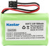 Kastar 3-Pack AAAX3 3.6V MSM 1000mAh Ni-MH Rechargeable Battery for Uniden Cordless Phone Models