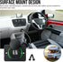 12V RV USB Charger, Quick Charger 3.0 Wall Mount USB Charging Station with Green Indicator Light and Cap for Car Camper Boat Marine SUV ATV (Black A74)