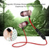 POCREATION Bluetooth Neckband Headphones, Magnet Wireless Bluetooth Sports Earphone Headset Headphone Sport Noise Cancelling Headphone for Gym Workout Running (Black)