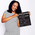 My Baby Bump Pregnancy Timeline Dry Erase Sign - 10" x 12" Black Sign for Monthly Milestone New Mom Photo Prop