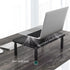 WALI Computer Monitor Stand for Desk, Adjustable Laptop Riser with Underneath Storage for Office, Home, School