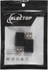 ELECTOP 2 Pack USB 2.0 A Male to USB B Mini 5 Pin Female Adapter Converter