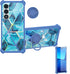 Vortex Hd55 Case, Colorful Reflect Light, Hard PC + Soft Silicone, Ring Support Phone Cover