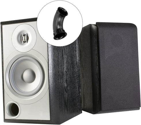 2Pcs Airway Bass Speakers, Speaker Vent Tube for Household Socket Trumpet Sound Hole Port Tube