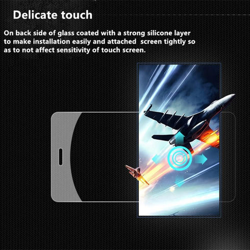 Unihertz Tank 2 Screen Protector (2 Pack) - Tempered Glass Cover Film for 6.81" Smartphone - Transparent