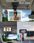 Dashboard Clip Car Phone Mount, woleyi Sun Visor & Rearview Mirror Clamp Holder for iPhone 14 Pro Max and More