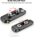 SMALLRIG Universal Low-Profile Quick Release NATO Rail 50mm/2inches Long with 1/4'' Screws for Camera Cage EVF Mount