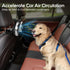 2025 3-Speed 360 Dealswin Car Fan for Backseat Kids, Upgraded Dual-Head Car Seat Fans with LED Lights, and Rotatable