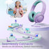 85/94dB 3.5mm Headset HK03 acer Kids Headphones - Over-Ear Volume Limiter, Jack Foldable Stereo Sound for Toddlers