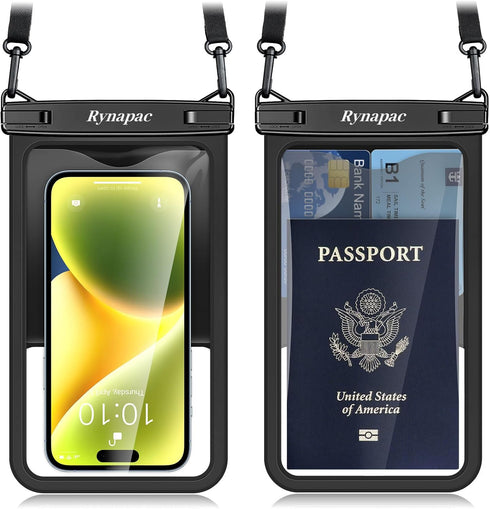 8.5in Waterproof Phone Pouch with Lanyard, IPX8 Cell Phone Dry Bag for iPhone 15/15 Plus/15 Pro/15 Pro Max/13/14/SE