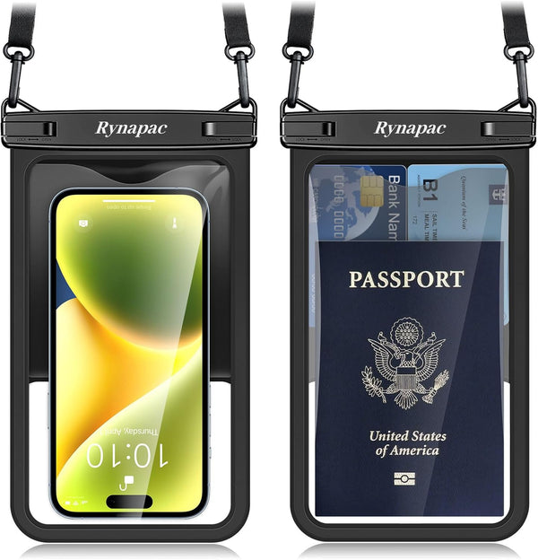 8.5in Waterproof Phone Pouch with Lanyard, IPX8 Cell Phone Dry Bag for iPhone 15/15 Plus/15 Pro/15 Pro Max/13/14/SE