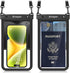 8.5in Waterproof Phone Pouch with Lanyard, IPX8 Cell Phone Dry Bag for iPhone 15/15 Plus/15 Pro/15 Pro Max/13/14/SE