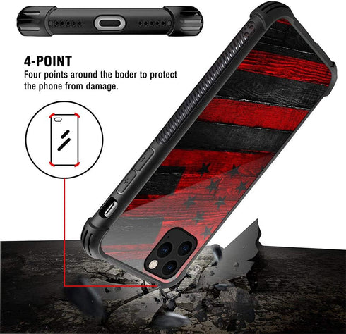 DJSOK Case Compatible with iPhone 13 Pro Max, Anti Scratch Reinforced Corners Soft TPU Cover for Men Women