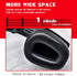 Ear Pads for B450-XT B550-XT Headset, Compatible with Microphone Foam (Protein Leather)