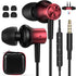 Magnetic Wired Earbuds for Samsung Galaxy A15 A14 A13 A12 A03s, Noise Canceling HiFi Stereo for iPhone 6 6s 5