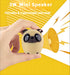 1.77inch Portable Mini Bluetooth Speaker - Wireless with Lanyard, Cute Dog Style Bluetooth 5.0 for iPhone, PC, Android,