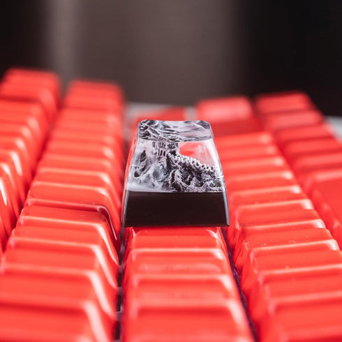 Artisan Keycaps The Great Wall Handmade Keycap for Mechanical Keyboard - Artisan Escape Keycap Resin Keycap
