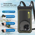 IP68 Floating Waterproof Phone Case for iPhone 15 14 13 Pro Max, Galaxy S24 S23 S22 Ultra, Black