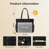 LOVEVOOK 17.3 Inch Tote Bag, Work Bags for Women with Large Cup Holder, Large Capacity Teacher Tote with Multi Pockets