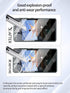 UYRUREL M302 4.02 Inches MP3 3 Pack Screen Protector for AGXOV Touchscreen Player, High-definition Scratch Resistant