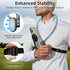 qirita Magnetic Neck Mount for Phones, Hands-Free POV Phone Holder for Vlogging, Sports, Travel, Compatible with iPhone