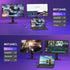 USB C to Dual HDMI Adapter 4K@60hz, Type C to HDMI Splitter for MacBook/MacBook Pro Air, Dell XPS, Samsung Galaxy S9