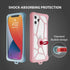 BONE Lanyard Phone Bubble Tie 2 - Universal Anti-Shock Bumper Case with Adjustable Neck Strap for iPhone 12, Purple