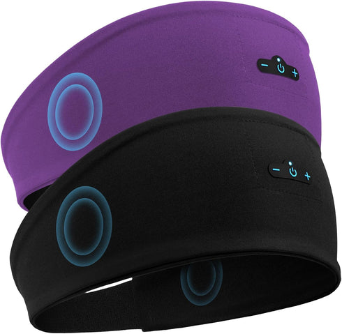 Sleep Headphones Bluetooth Headband for Side Sleeper, 17H Playtime, Wireless Headband Headphones
