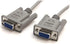 StarTech.com 10' RS232 Serial Null Modem Cable - Null modem cable -